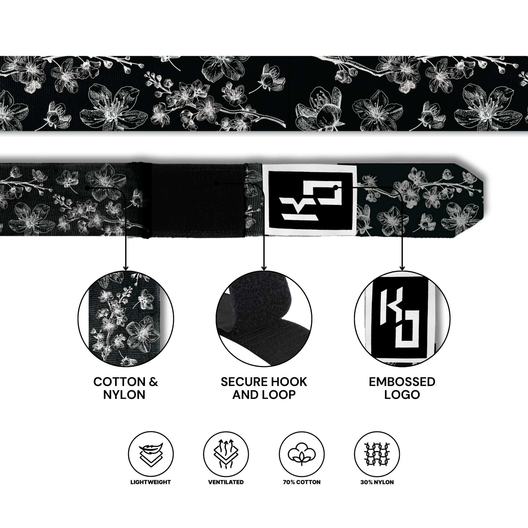 Cherry Blossom Hand Wraps
