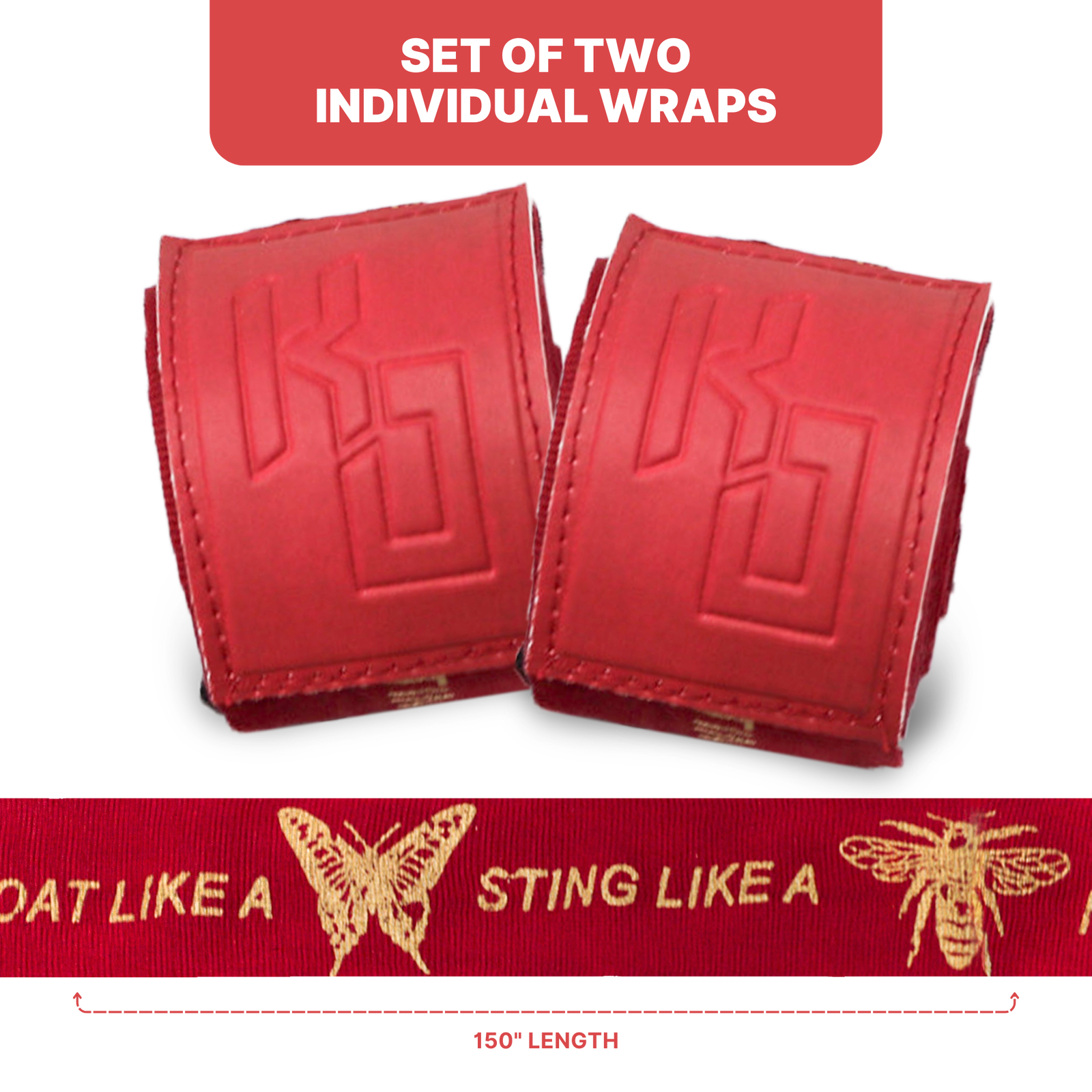 Float like a Butterfly Sting like a Bee Boxing Hand Wraps | KoStudio.co