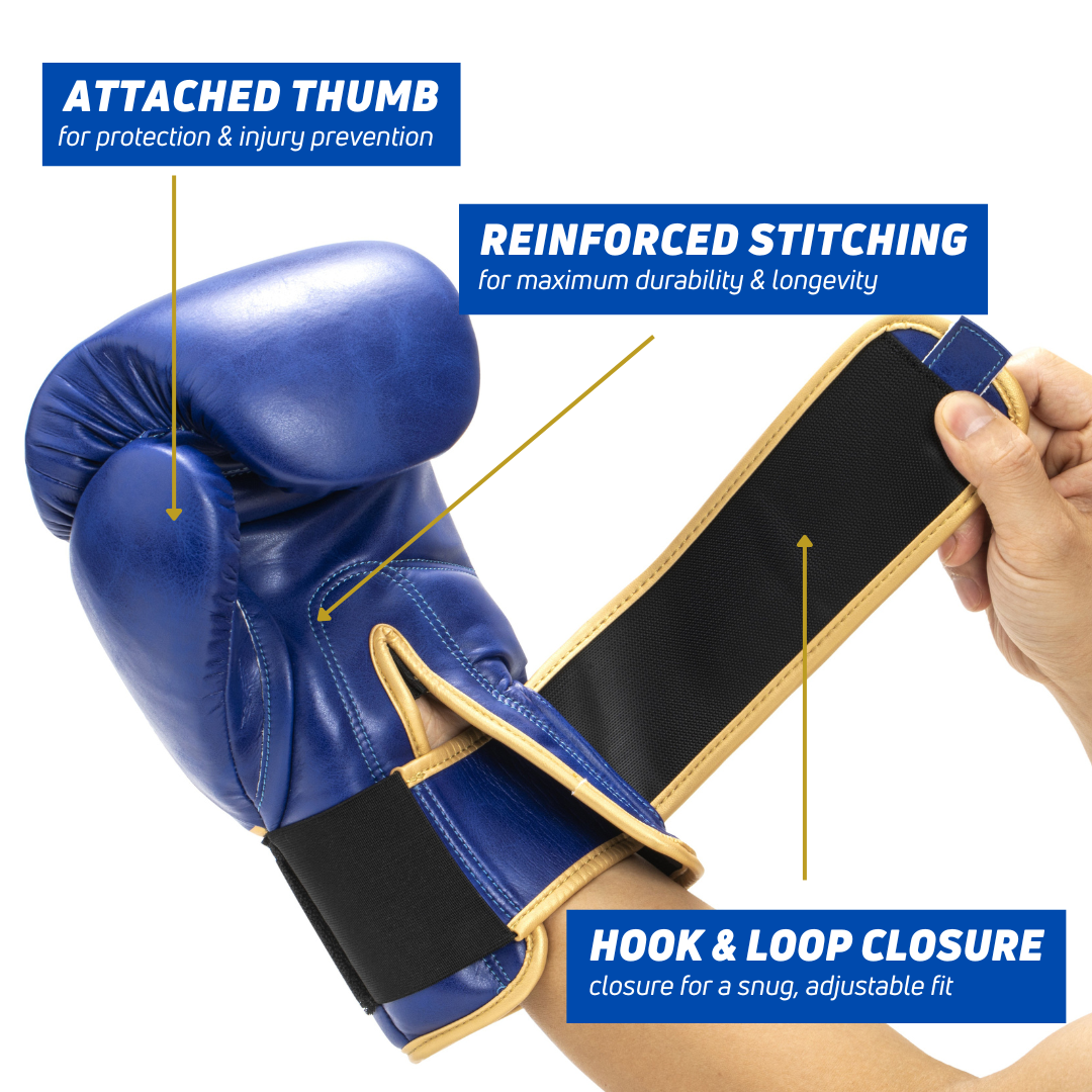 Sapphire Boxing Gloves