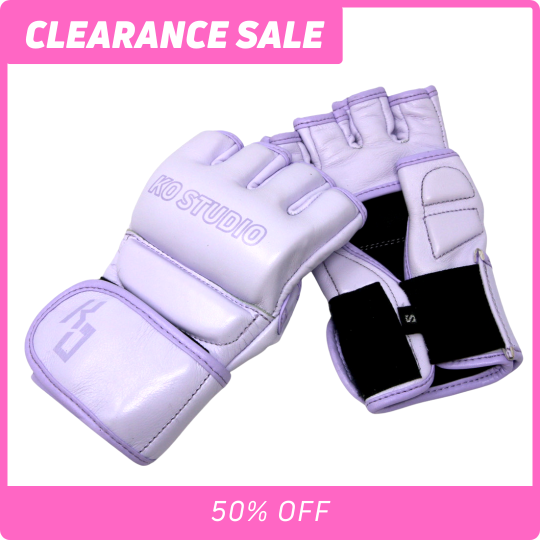Lavender MMA Gloves