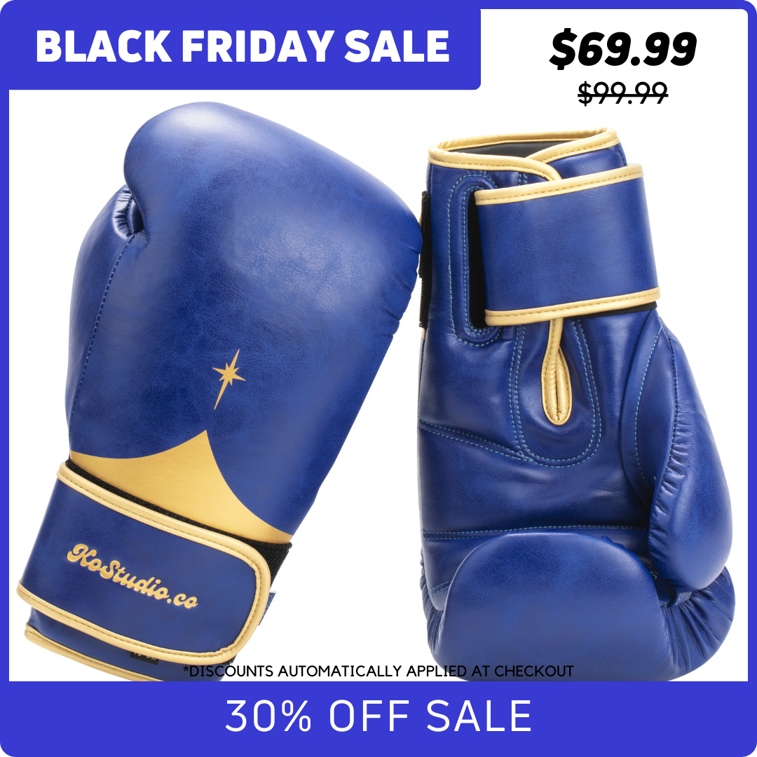Sapphire Boxing Gloves