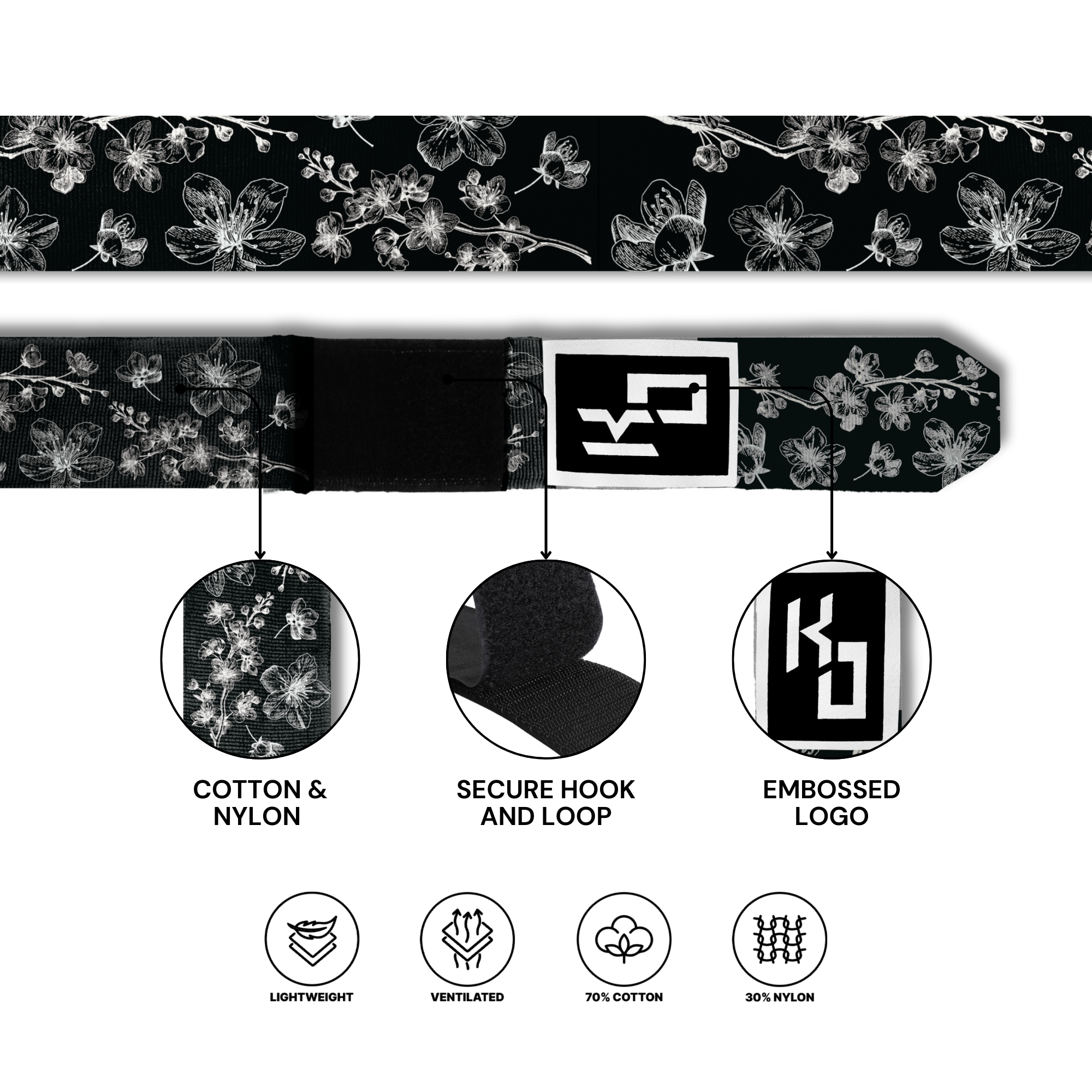 Cherry Blossom Hand Wraps