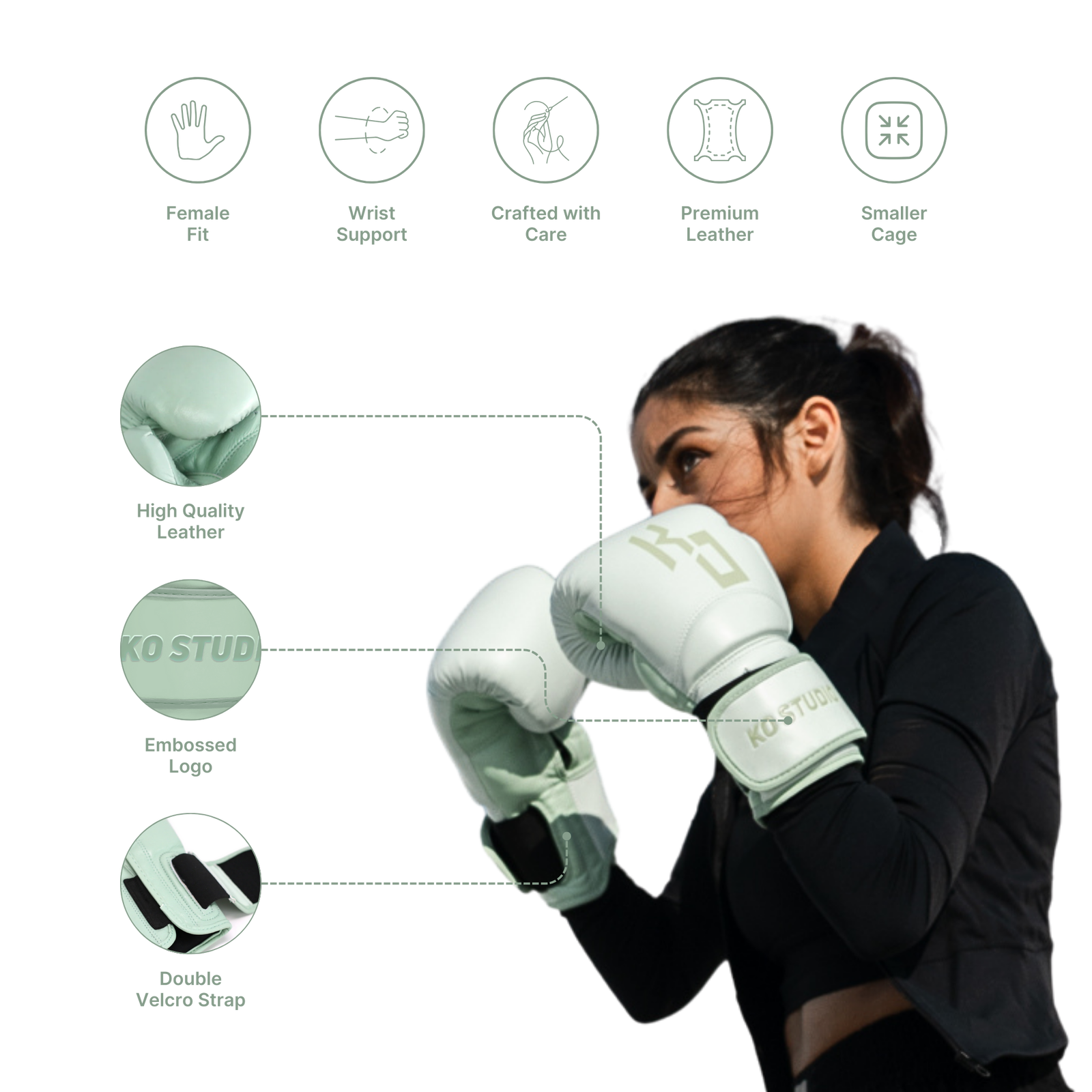 Classic Midori Boxing Gloves | KoStudio.co