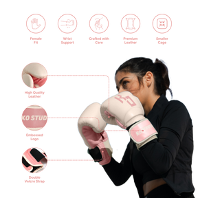 Classic Rosé Boxing Gloves | KoStudio.co