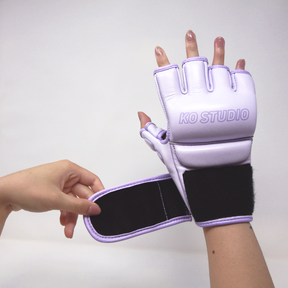 Lavender MMA Gloves