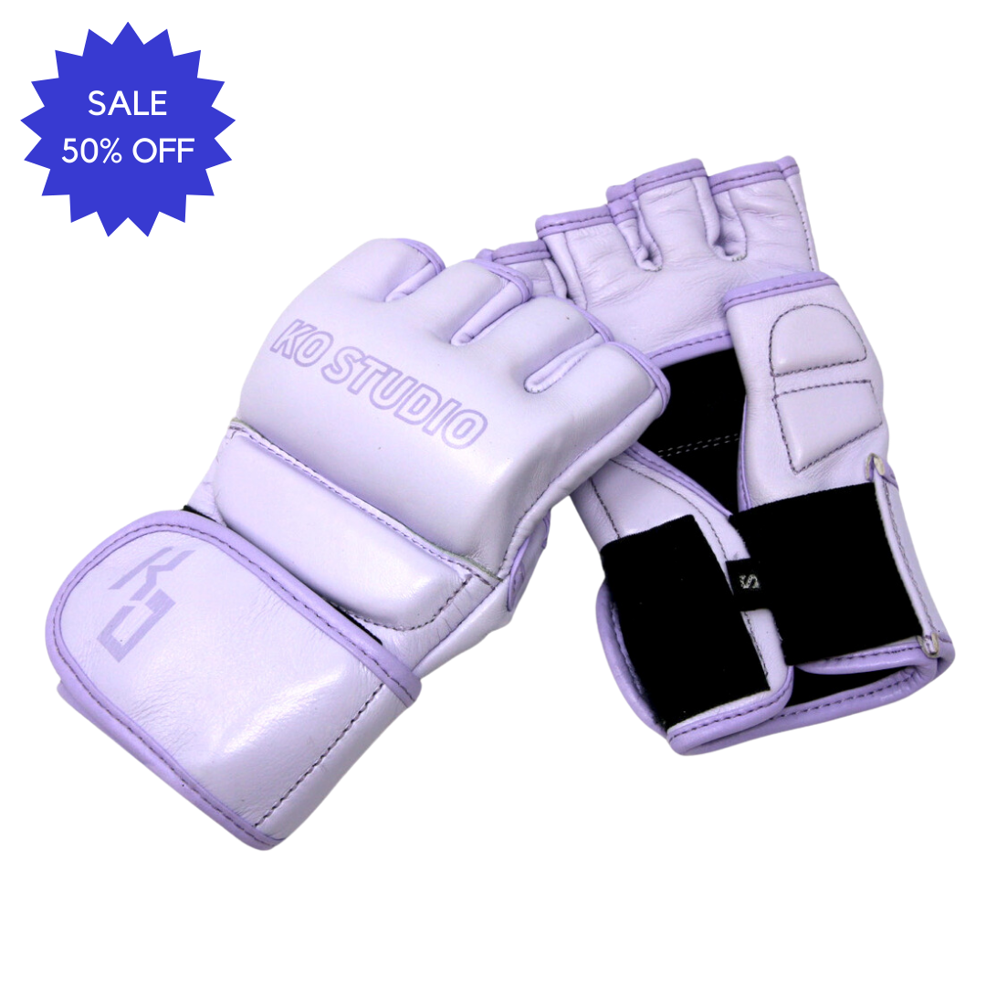 Lavender MMA Gloves