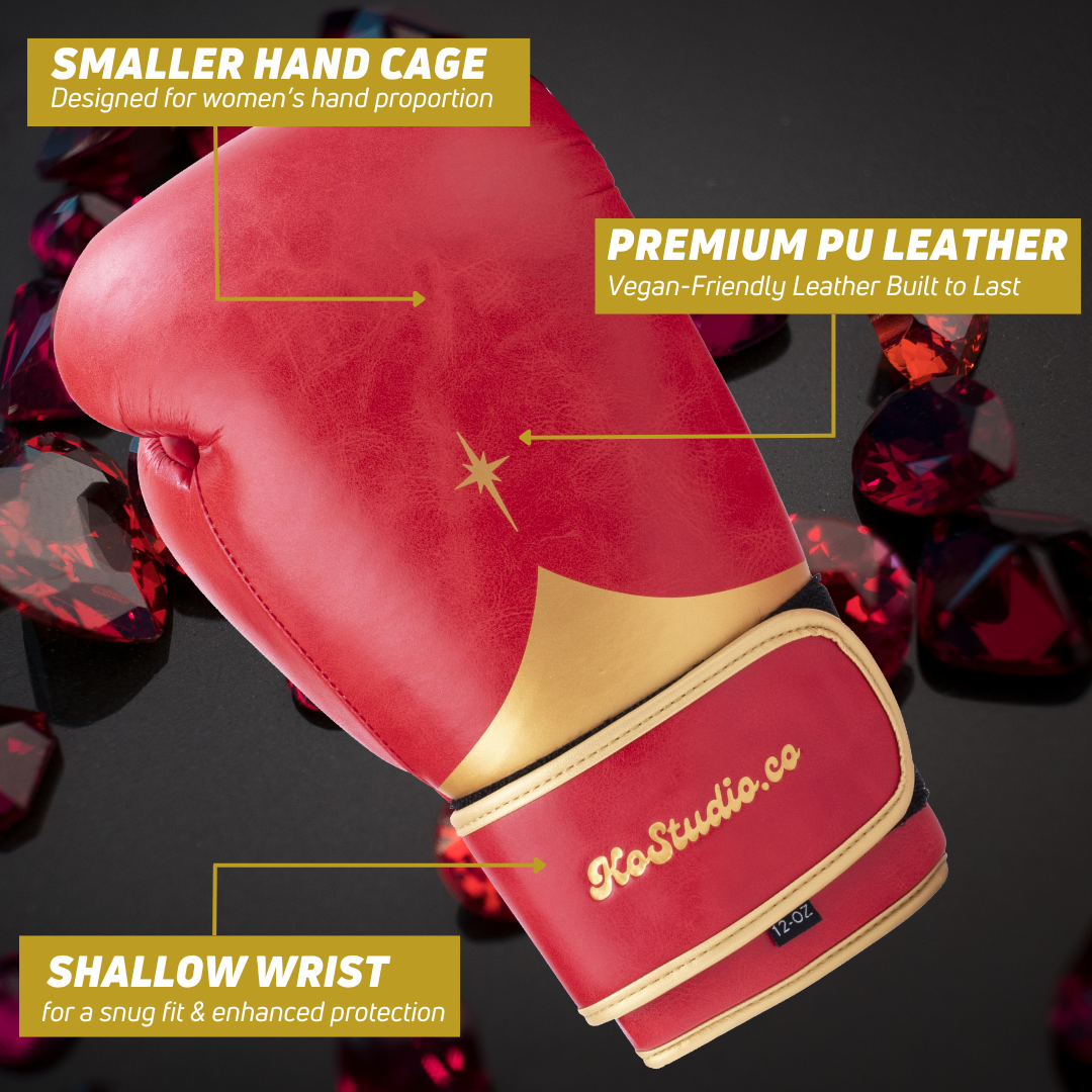 Ruby Boxing Gloves