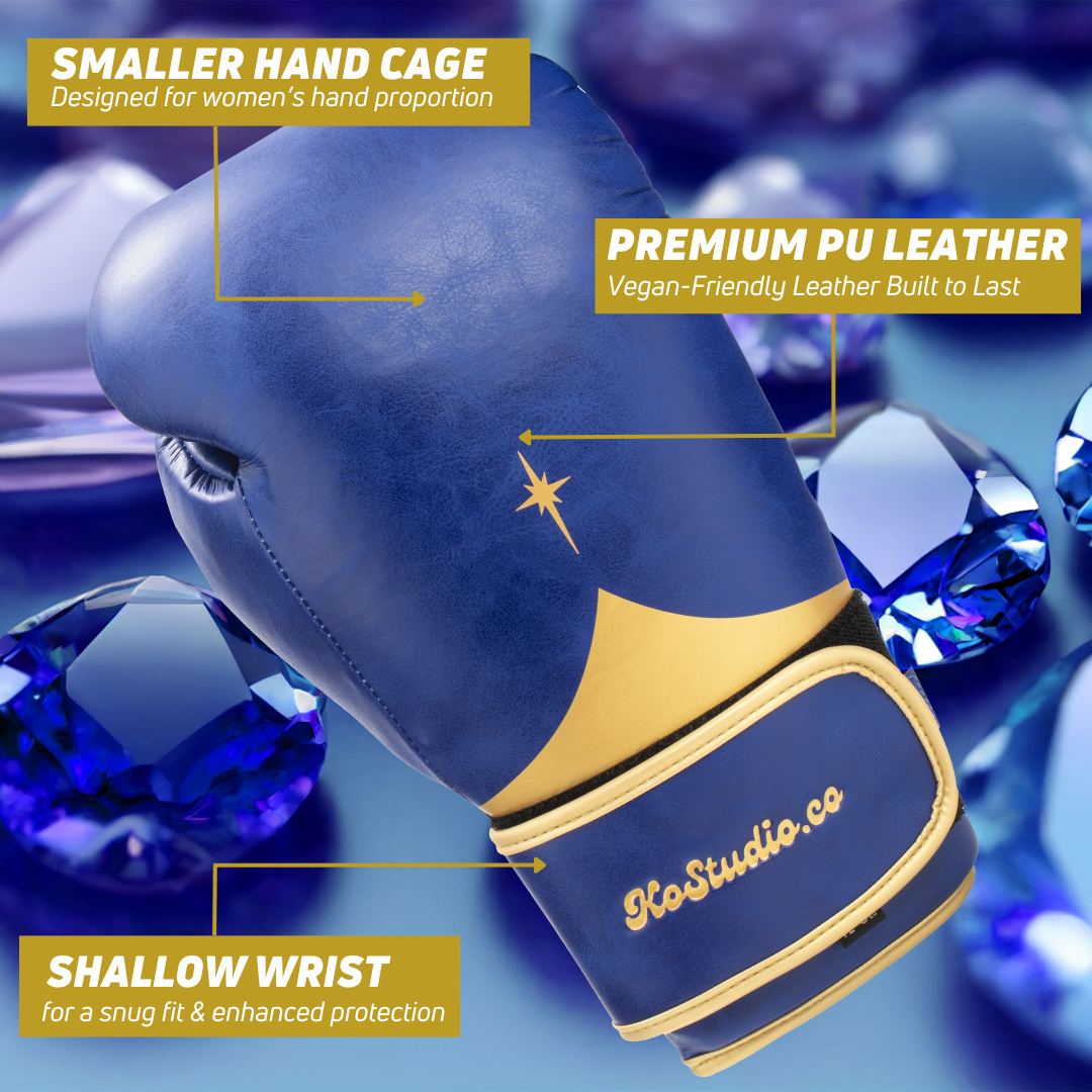 Sapphire Boxing Gloves | KO Studio