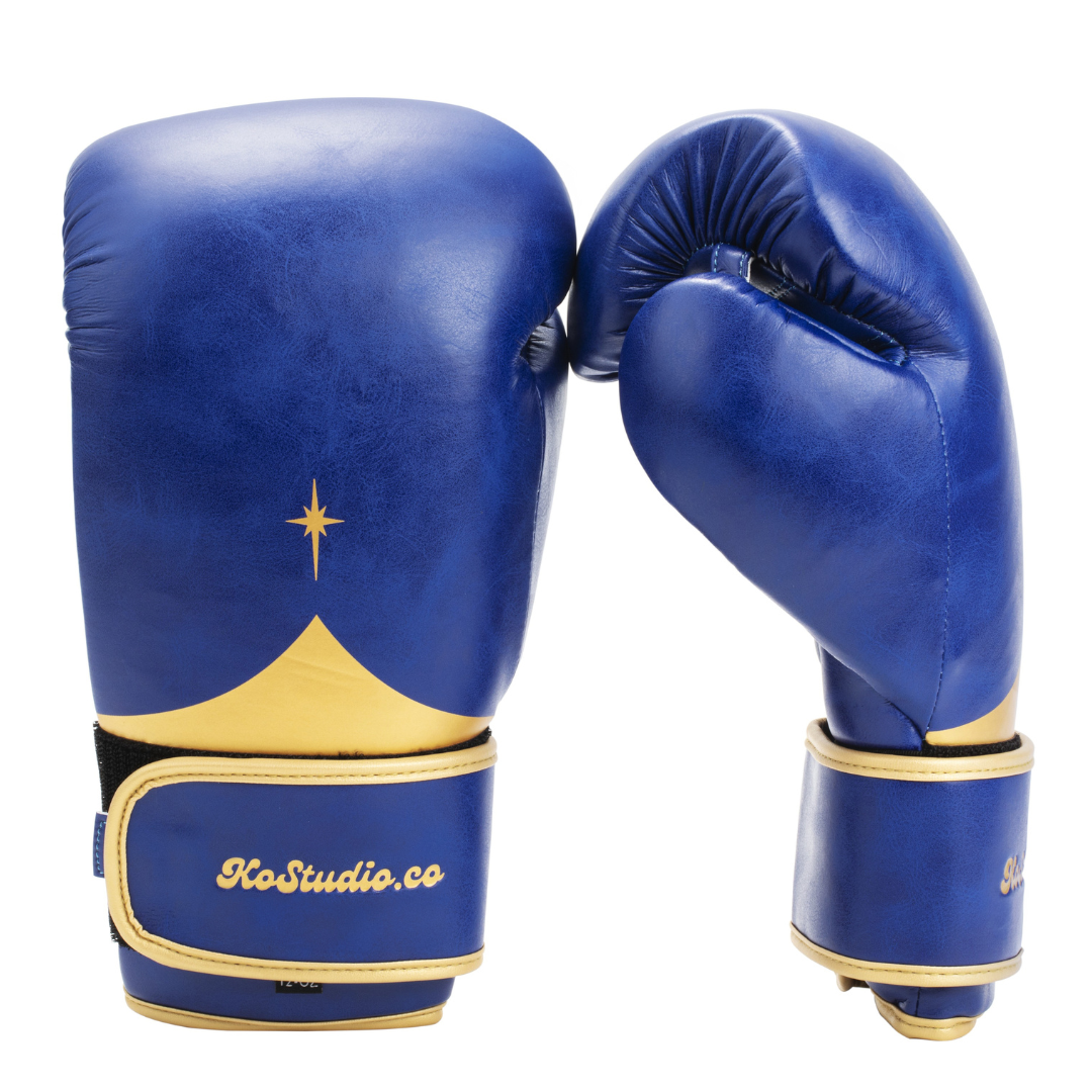 Sapphire Boxing Gloves