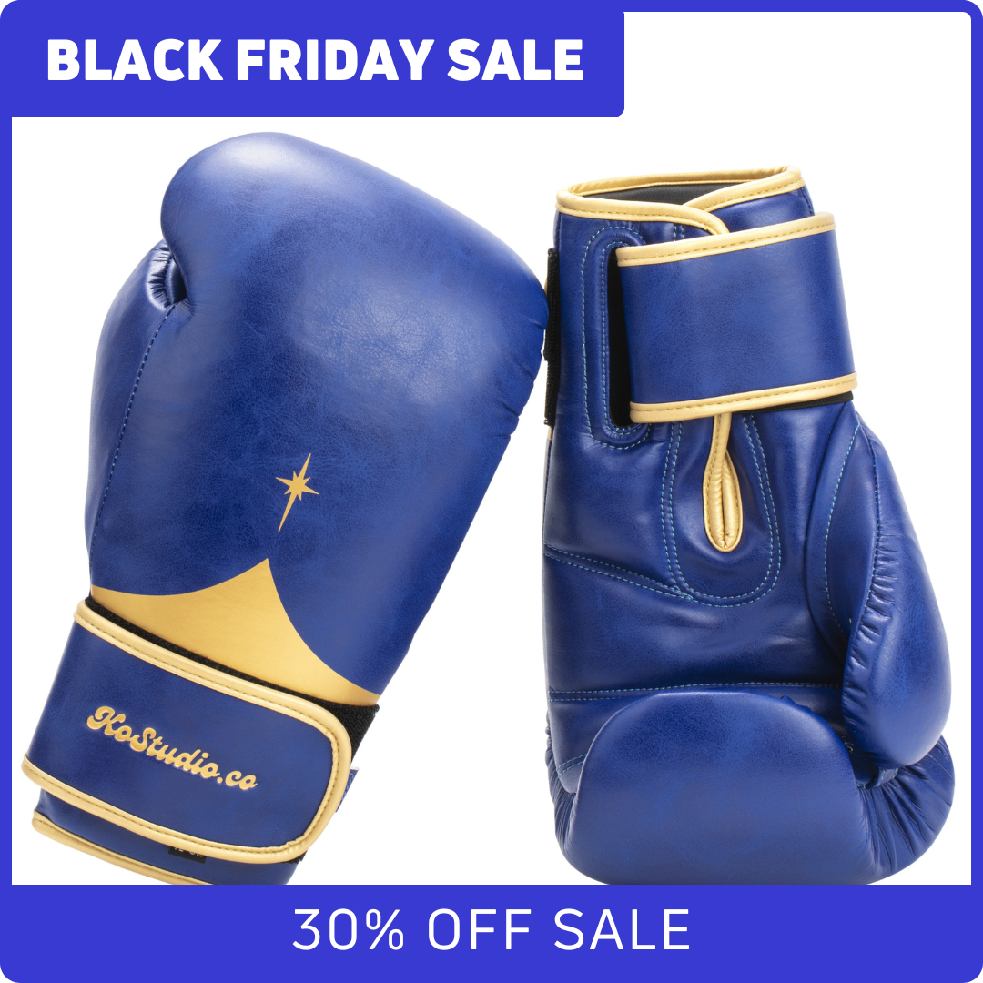 Sapphire Boxing Gloves