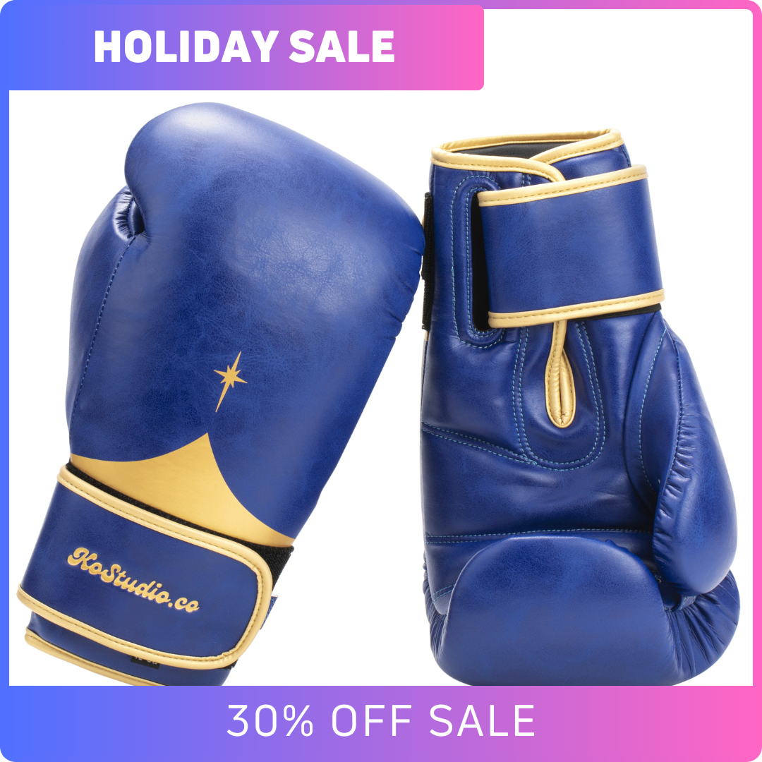 Sapphire Boxing Gloves